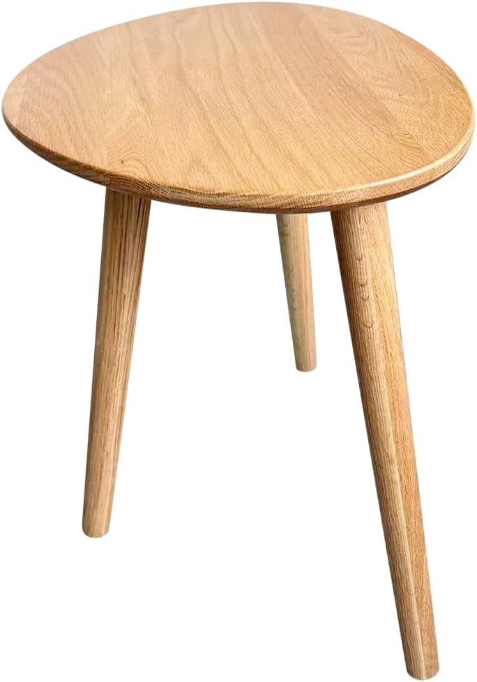 karimoku 木製 円形サイドテーブル